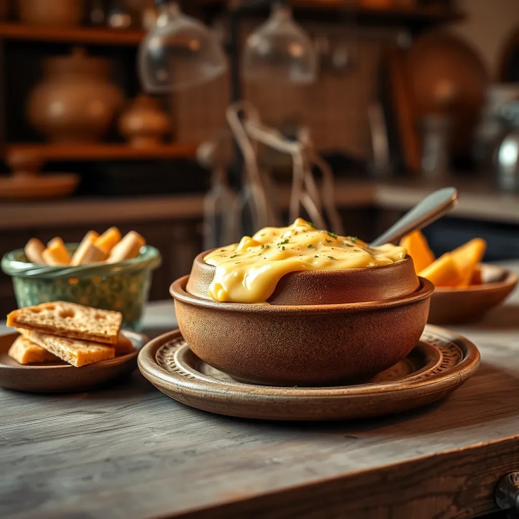 Three Cheese Fondue Delight recipe