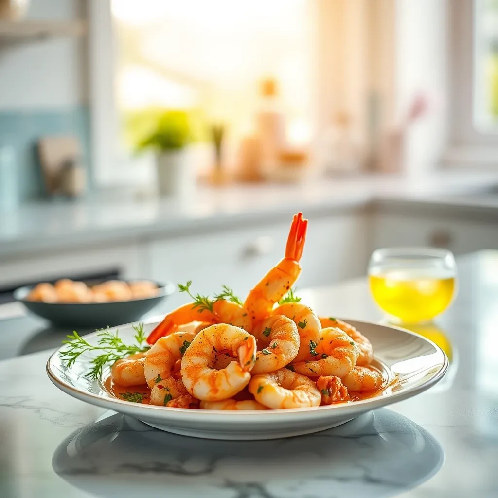 Tipsy Shrimp Delight recipe