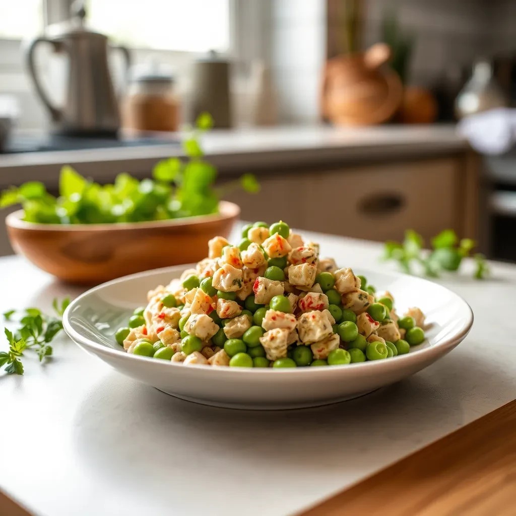 Tuna and Pea Salad recipe