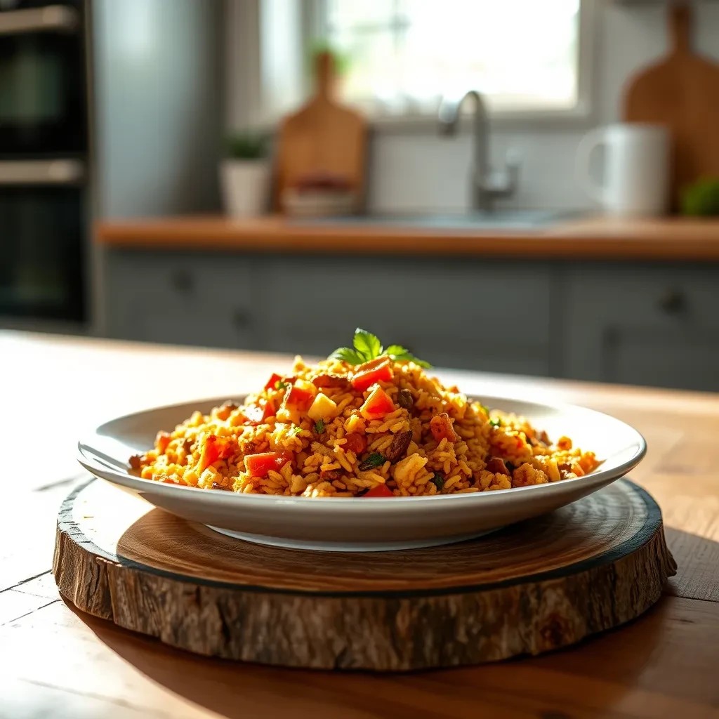 Vegan Spanish Rice Dish recipe