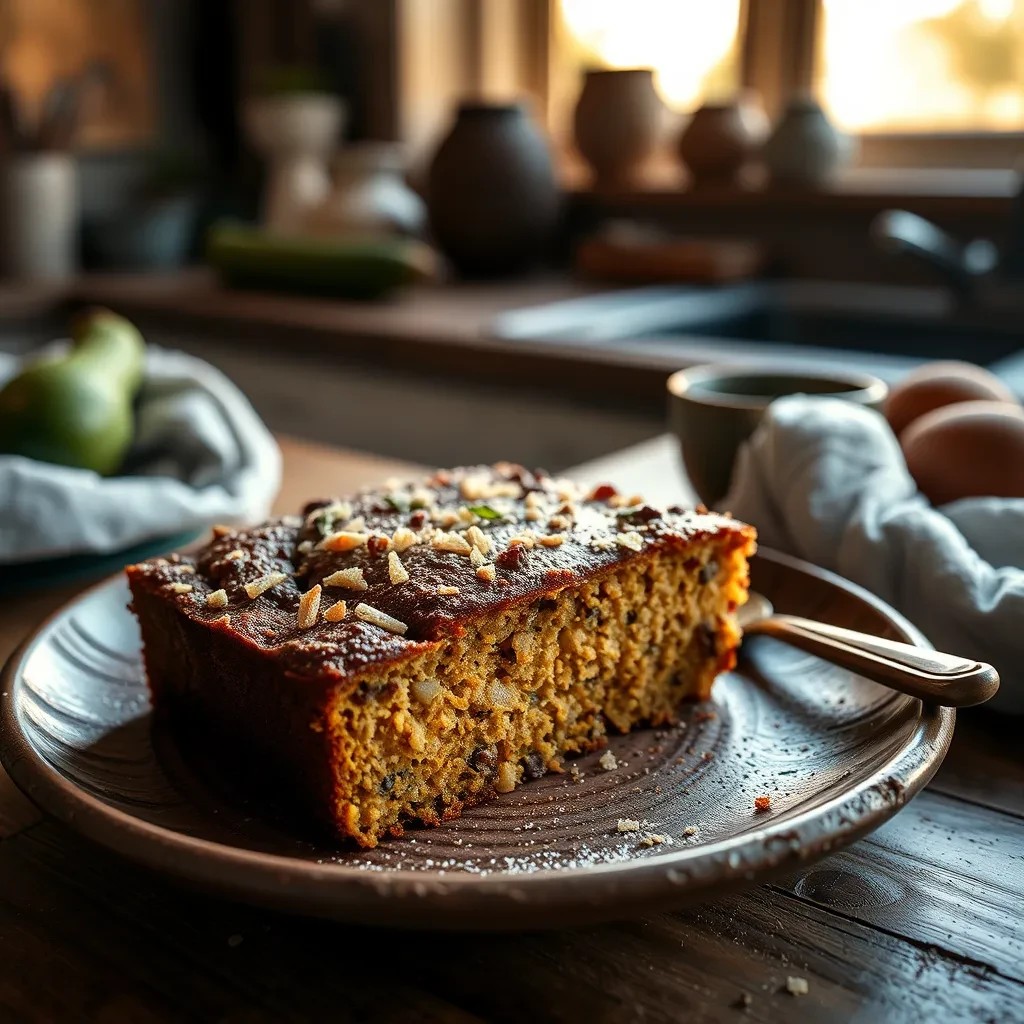 Spiced Zucchini Cake recipe